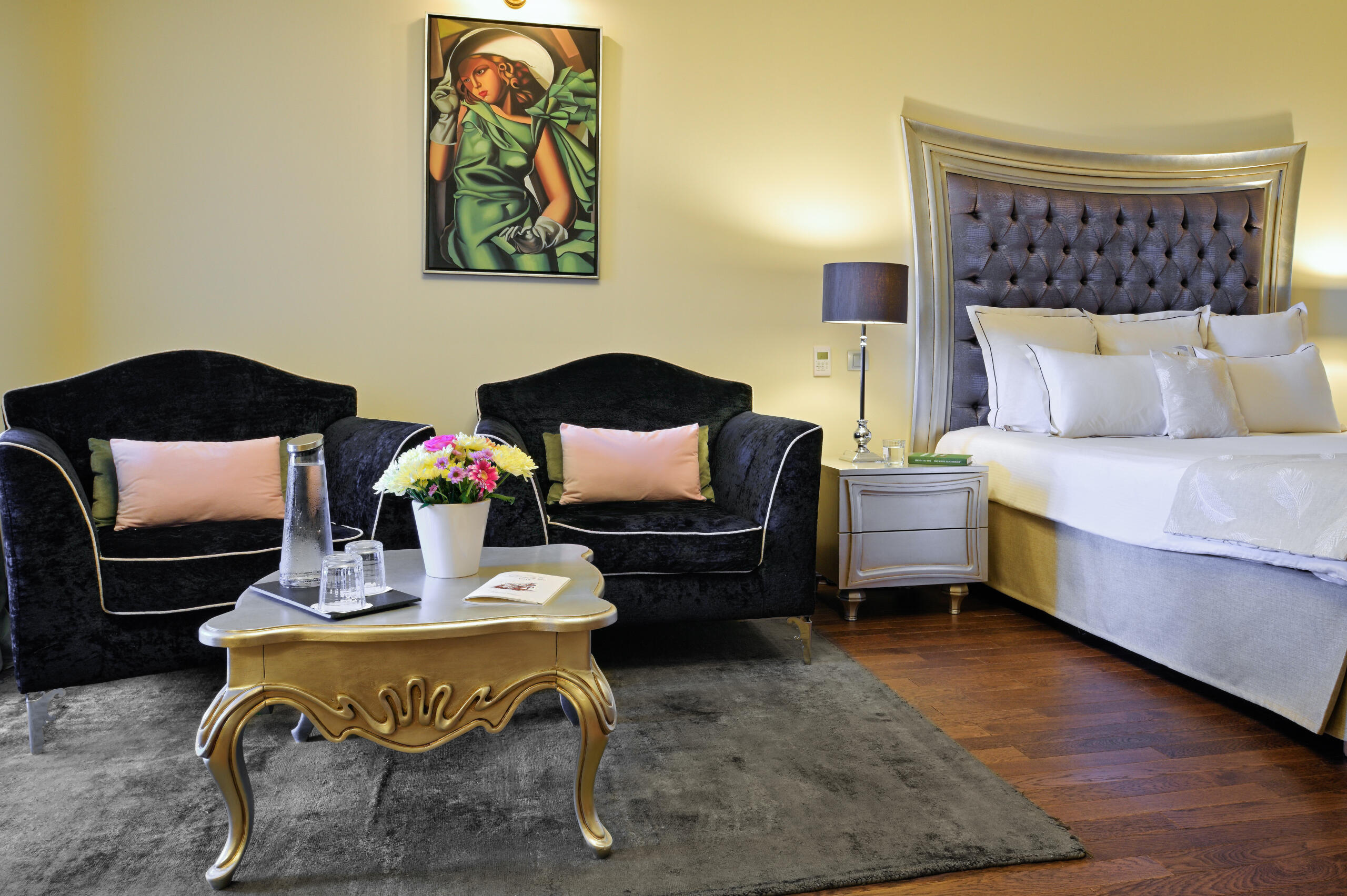 Suite Stella di Mare, luxury hotel room in Saint-Florent, Corsica
