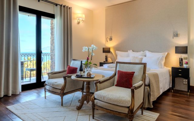 de l'hôtel Demeure Loredana à Saint-Florent en CorseHôtel de luxe en Corse : Junior Suite