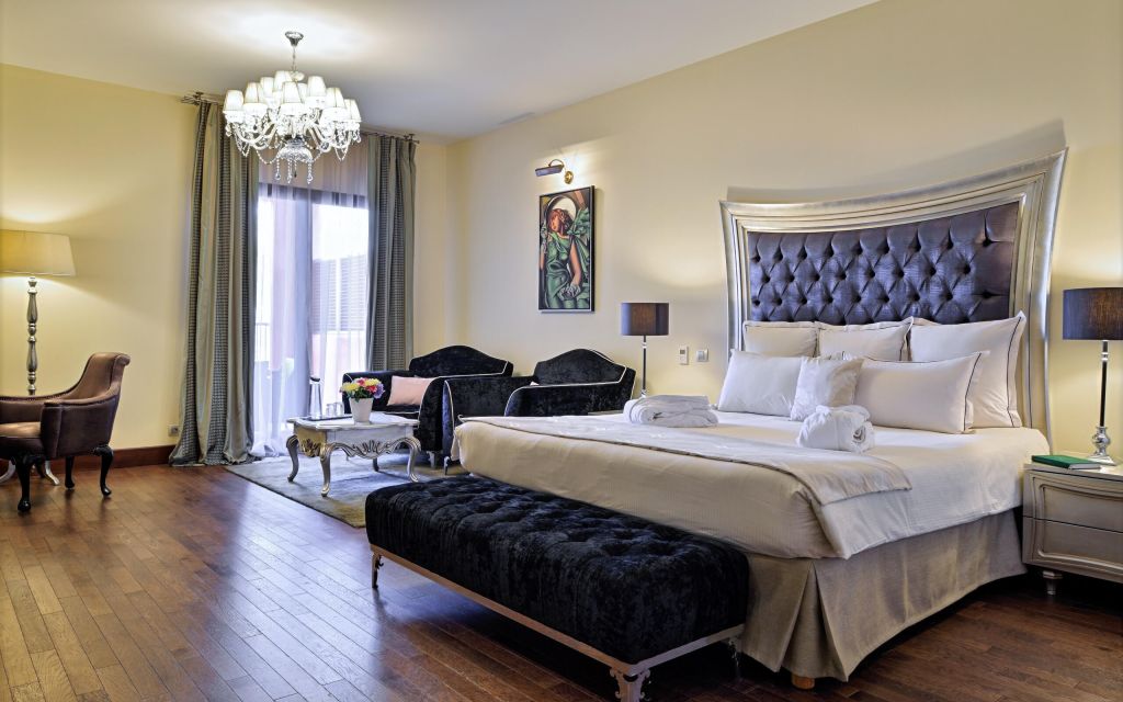 Hôtel de luxe en Corse : Suite Stella di Mare de l'hôtel de luxe 5 étoiles Demeure Loredana à Saint-Florent en Corse