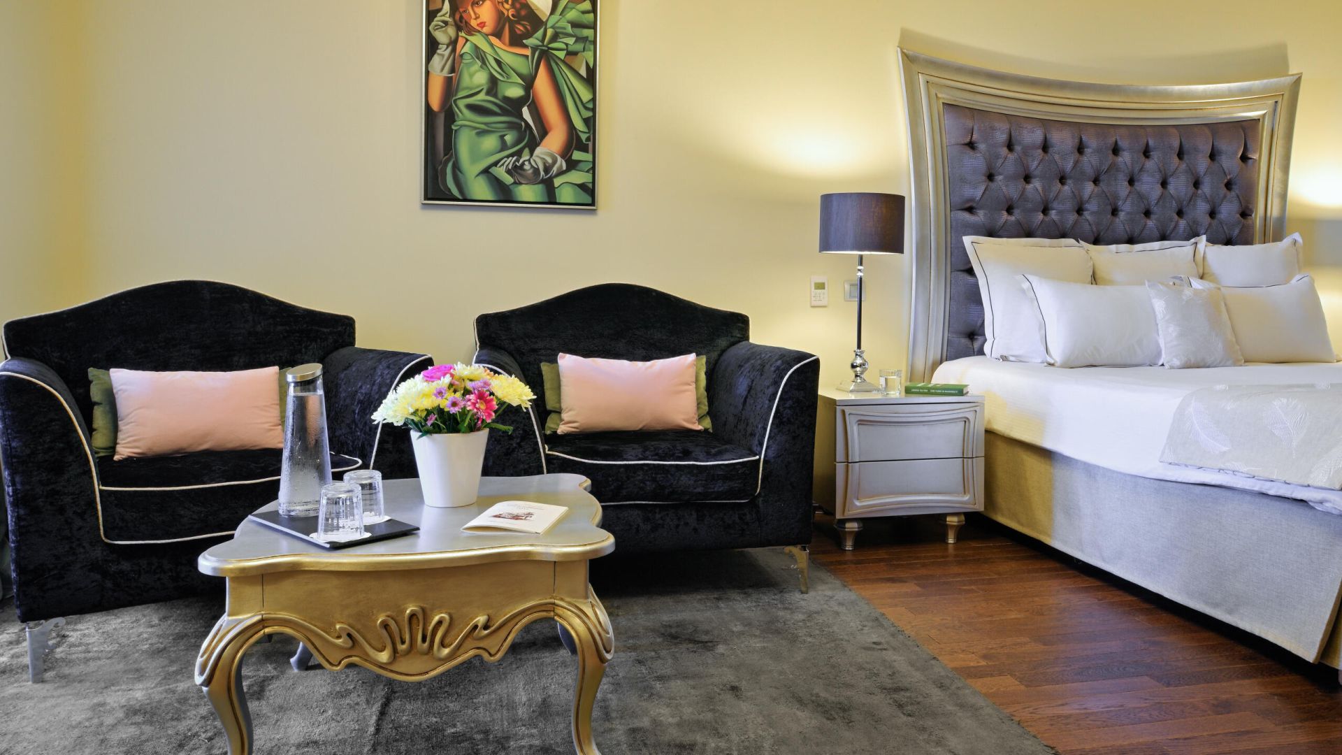 Suite Stella di Mare, luxury 5-star hotel room in Saint-Florent in Corsica