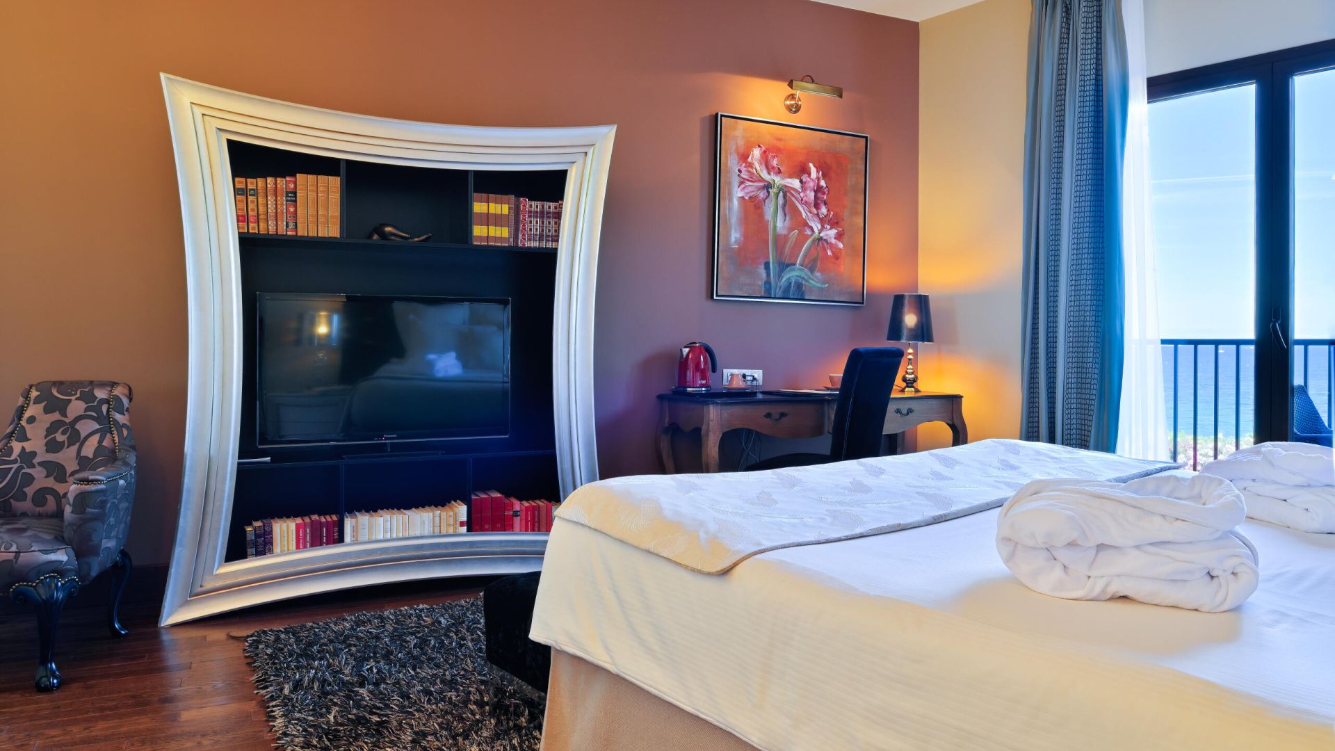 Junior Suite Master, camera d'hotel lusso 5 stelle a Saint-Florent in Corsica